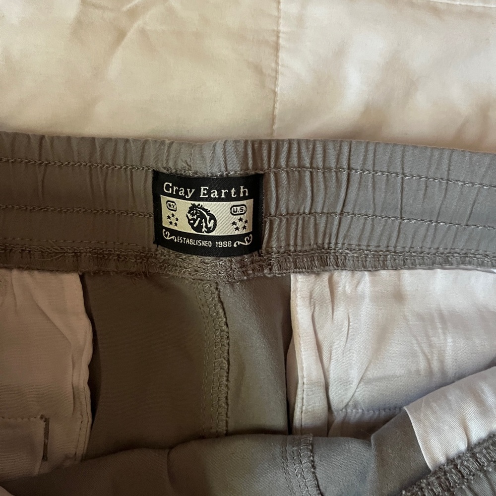 Gray pants